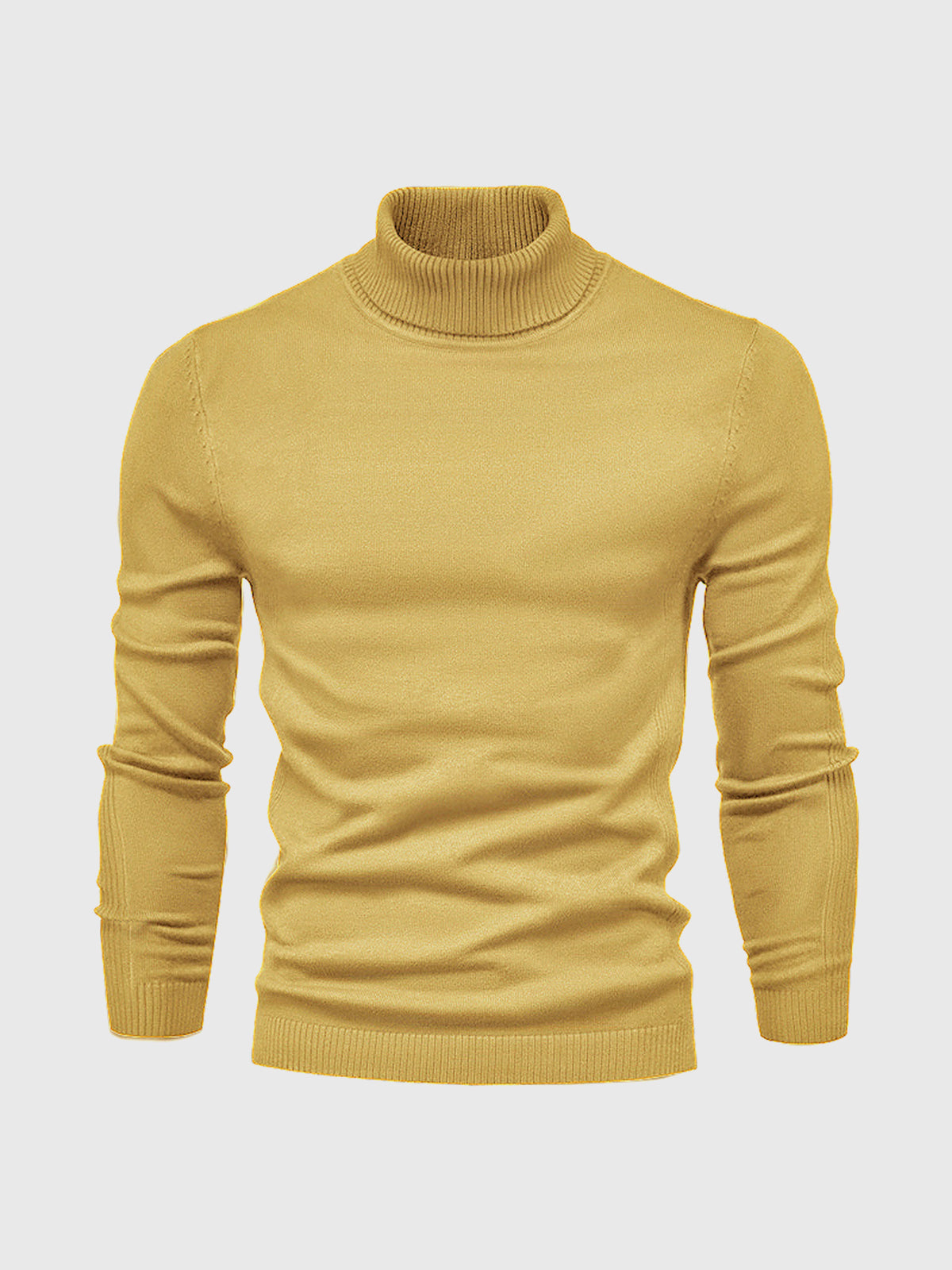Jersey hombre Cuello alto Slim fit Ajustado