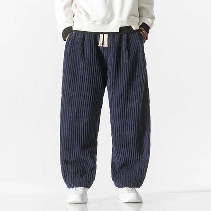 Pantalones Hombre de Pana Corte Recto