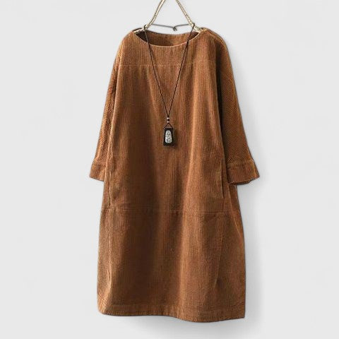Vestido Midi Mujer Suelto Estilo Casual Comodo - Mavetta