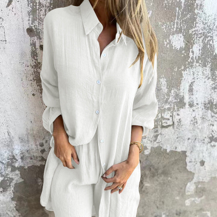 Conjunto Veraniego Mujer Blusa y Shorts Comodos