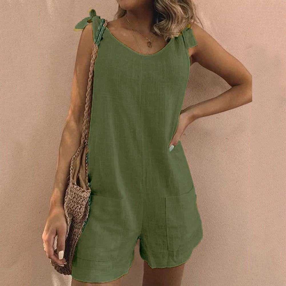 Vestido Mini Mujer Verano Sin Mangas