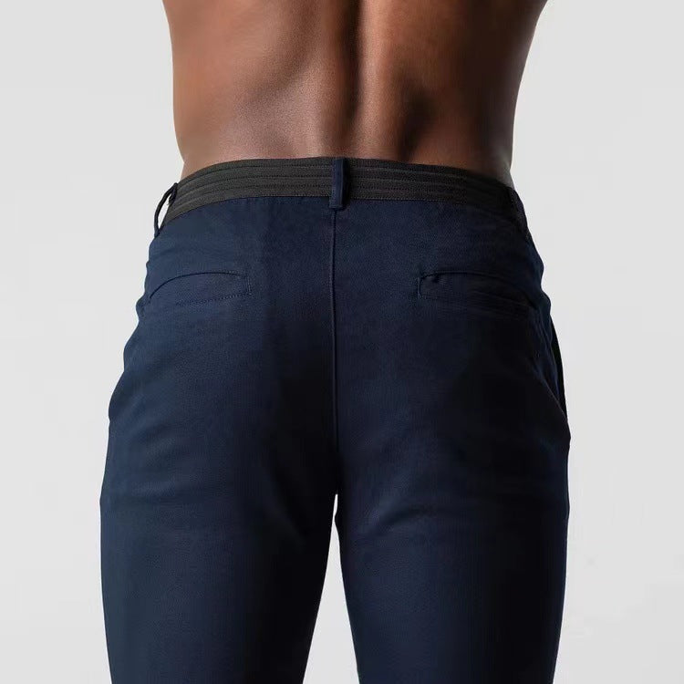 Pantalones chinos hombre elastico comodos estilo moderno diario