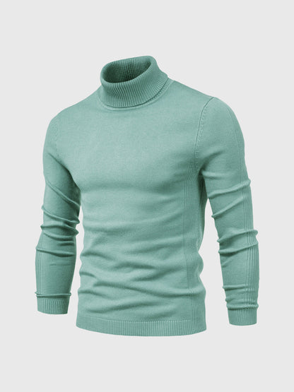 Jersey hombre Cuello alto Slim fit Ajustado