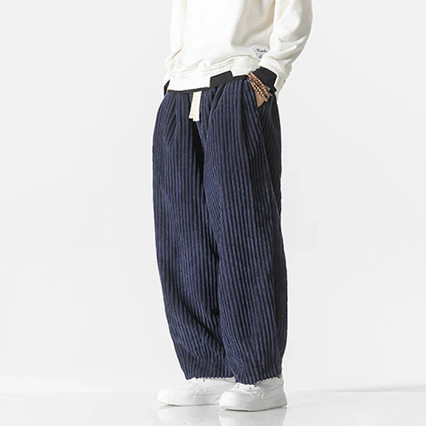 Pantalones Hombre de Pana Corte Recto
