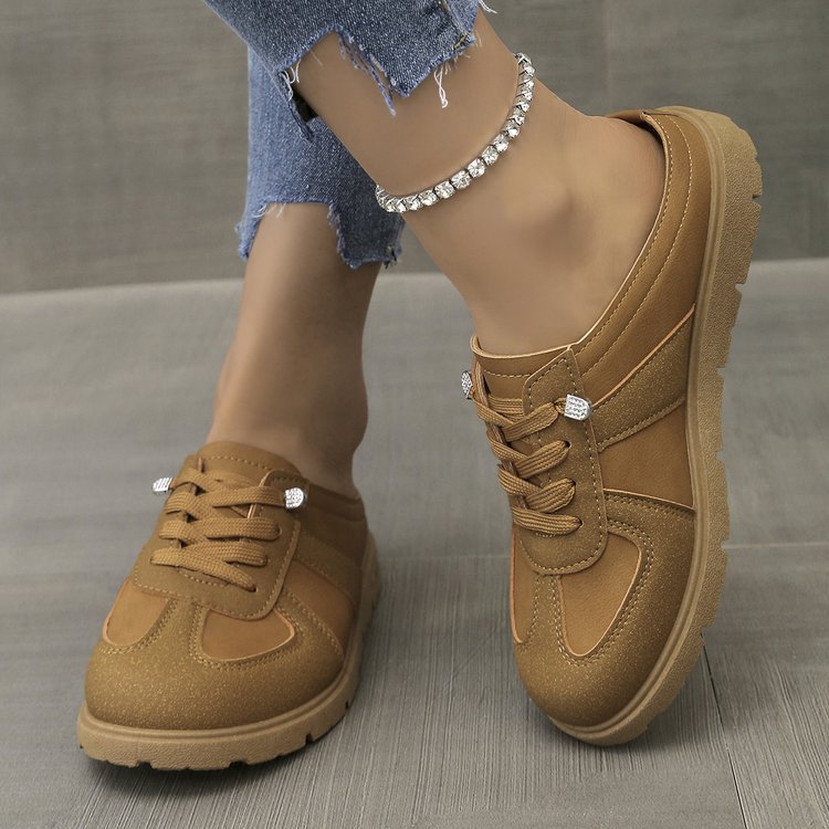 Zapatos Mujer con Cordones Suela Deportiva