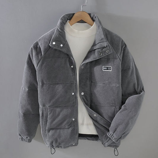 Chaqueta Acolchada Hombre con Cremallera y Bolsillos Ajuste Regular - Mavetta