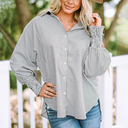 Camisa Mujer de Algodón Holgada Transpirable Comoda