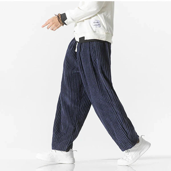 Pantalones Hombre de Pana Corte Recto