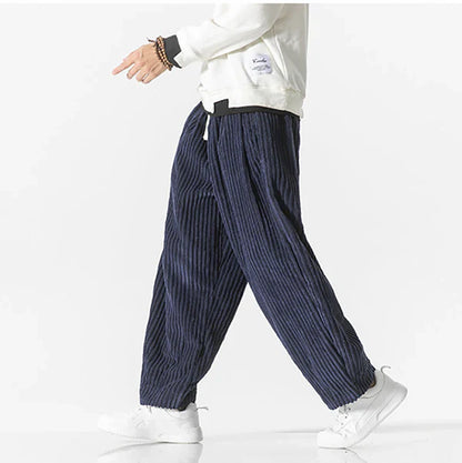 Pantalones Hombre de Pana Corte Recto