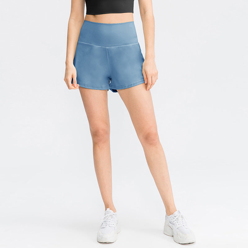 Short deportivo mujer Algodón Cintura Alta Bolsillos