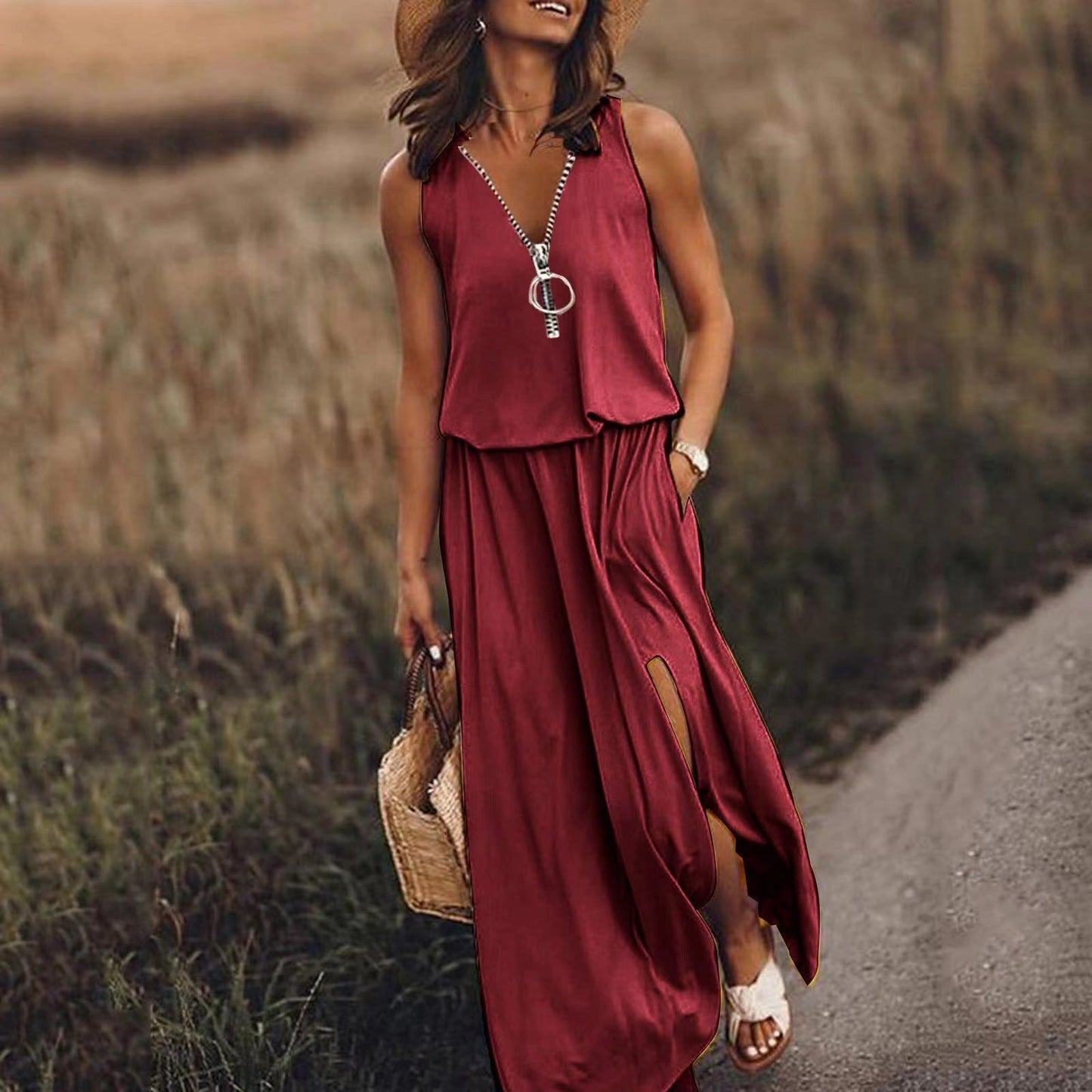 Conjunto Mujer Falda y Veraniego Ajuste Casual