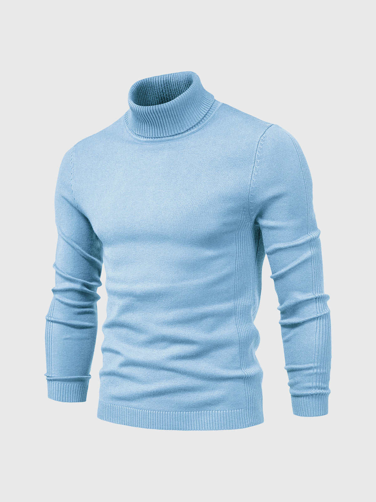 Jersey hombre Cuello alto Slim fit Ajustado