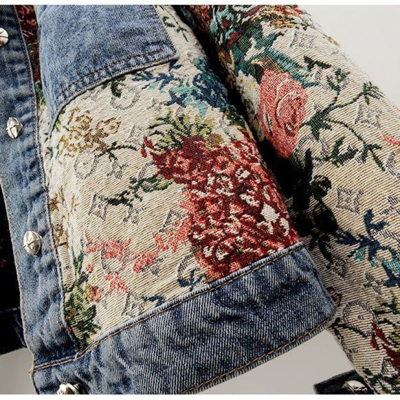Chaqueta Mujer Vaquera Algodón Corte Cómodo Primavera