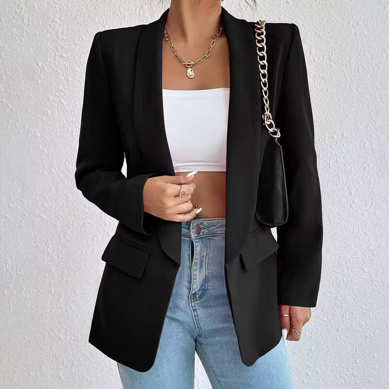 Blazer Mujer Clásico Corte Ajustado - Mavetta