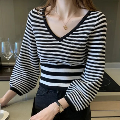 Jersey mujer de punto tacto suave corte relajado