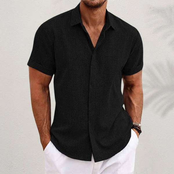 Camiseta hombre ligera transpirable verano estilo casual cómoda