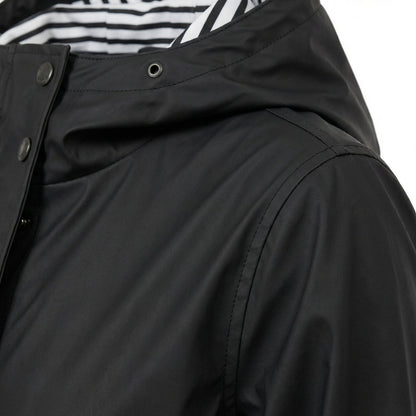 Parka Mujer Impermeable con Capucha Ajuste Regular