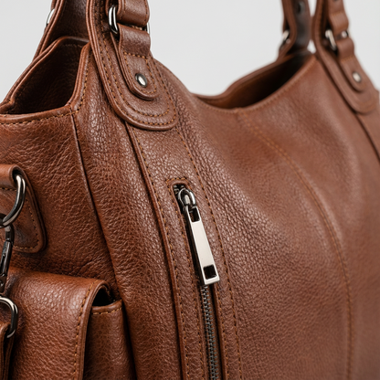 Bolso Tote Mujer de Hombro con Cremallera