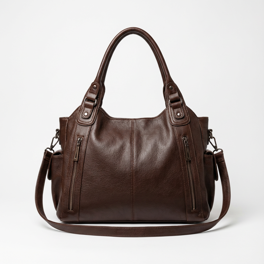 Bolso Tote Mujer de Hombro con Cremallera