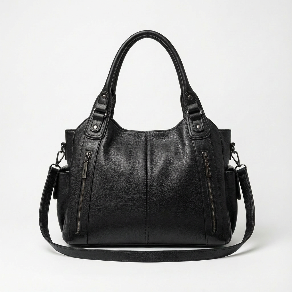 Bolso Tote Mujer de Hombro con Cremallera