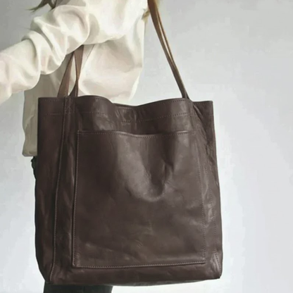 Bolso Tote Mujer de Cuero Grande Resistente y Versátil