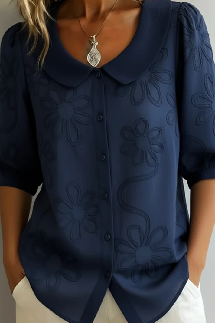 Camiseta Mujer Elegante Ajuste Clásico