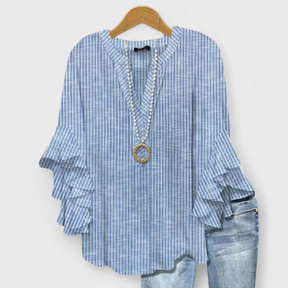 Blusa Mujer Ligera Tejido Suave Corte Casual