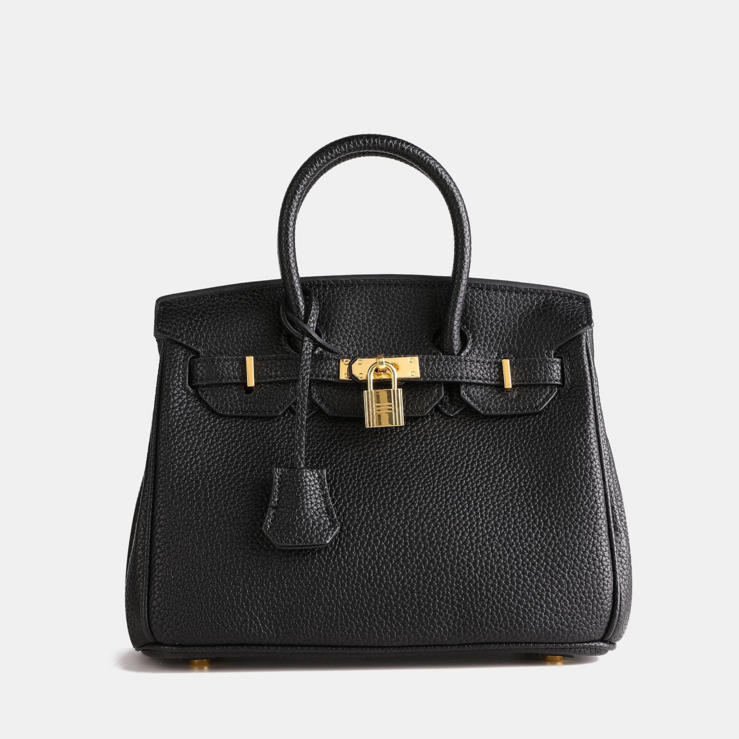 Bolso bandolera mujer de cuero PU textura litchi cierre cremallera