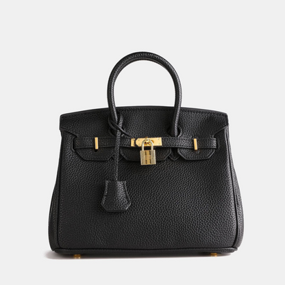 Bolso bandolera mujer de cuero PU textura litchi cierre cremallera