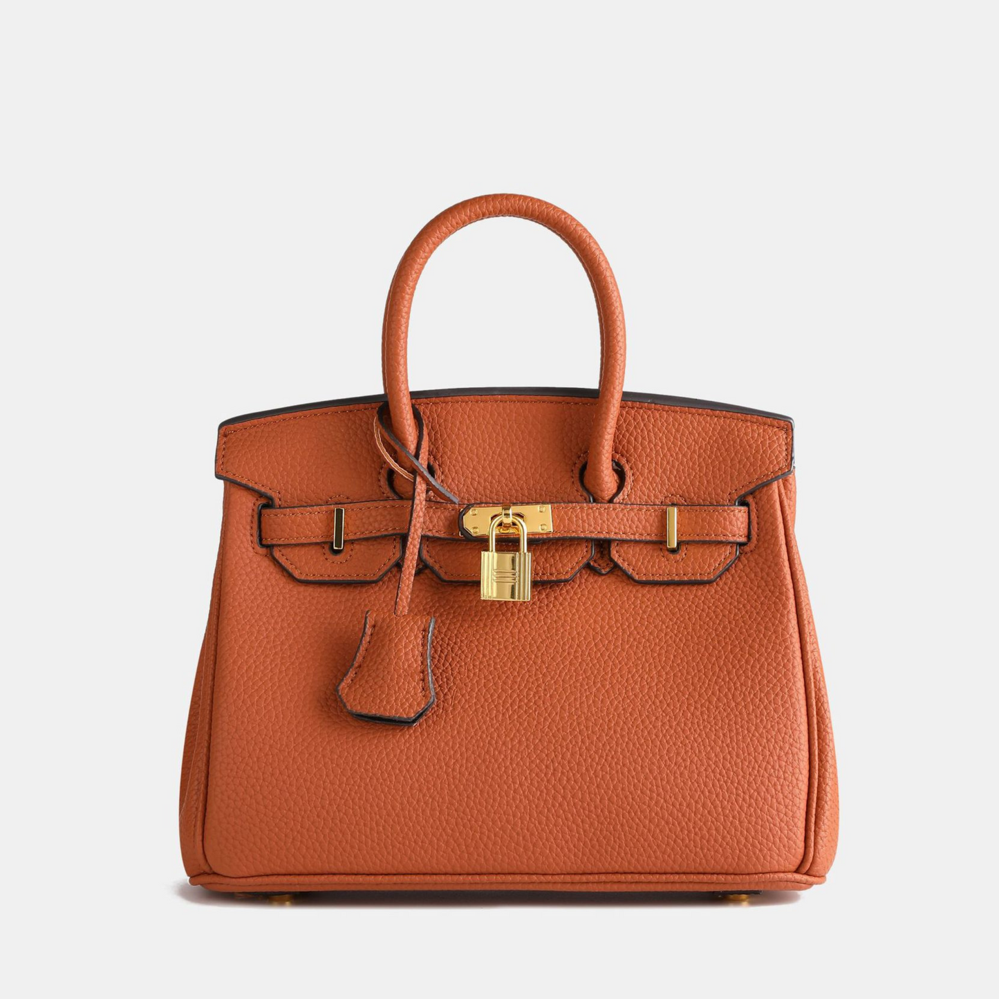 Bolso bandolera mujer de cuero PU textura litchi cierre cremallera