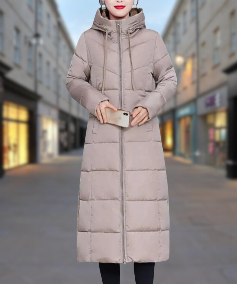 Chaqueta larga mujer estilo casual