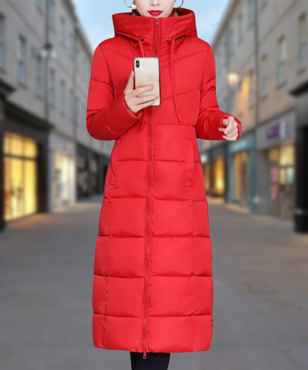 Chaqueta larga mujer estilo casual