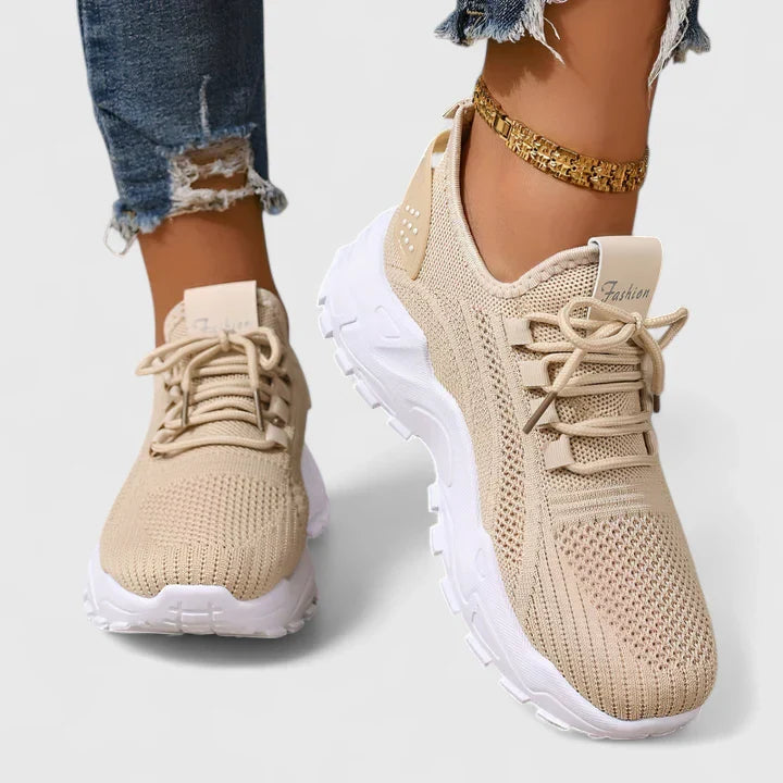 Zapatillas Mujer de Punto Transpirables Suela Ligera - Mavetta