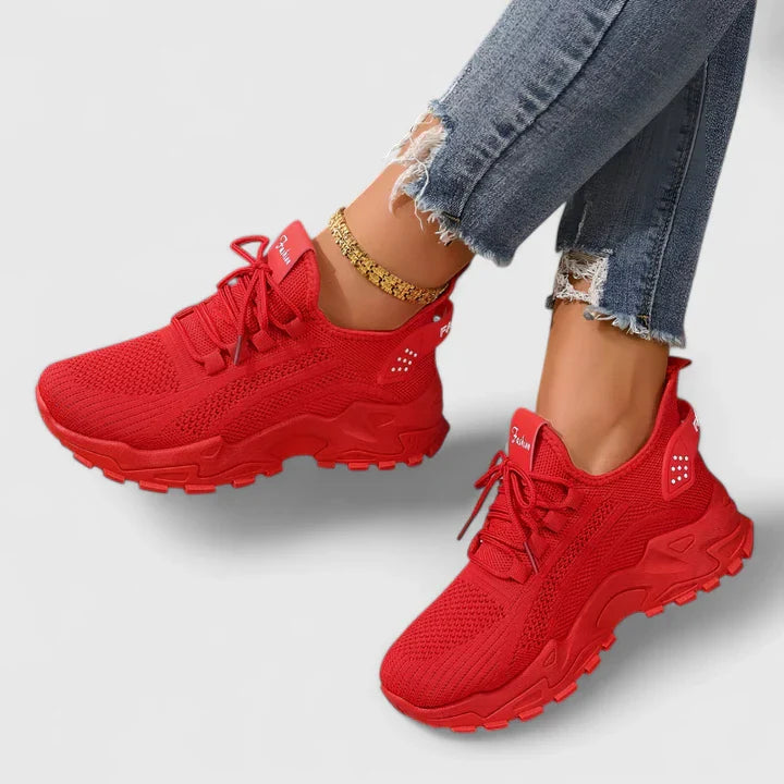 Zapatillas Mujer de Punto Transpirables Suela Ligera