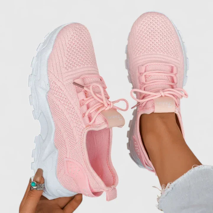 Zapatillas Mujer de Punto Transpirables Suela Ligera