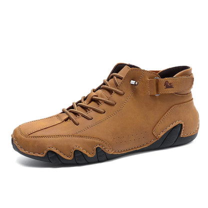 Botas Senderismo Unisex Suela Flexible Caña Alta Barefoot