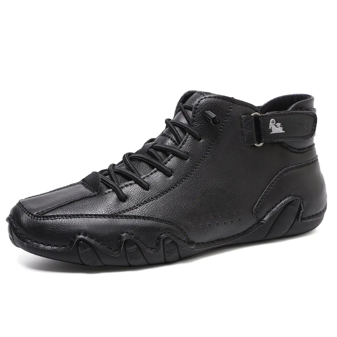 Botas Senderismo Unisex Suela Flexible Caña Alta Barefoot