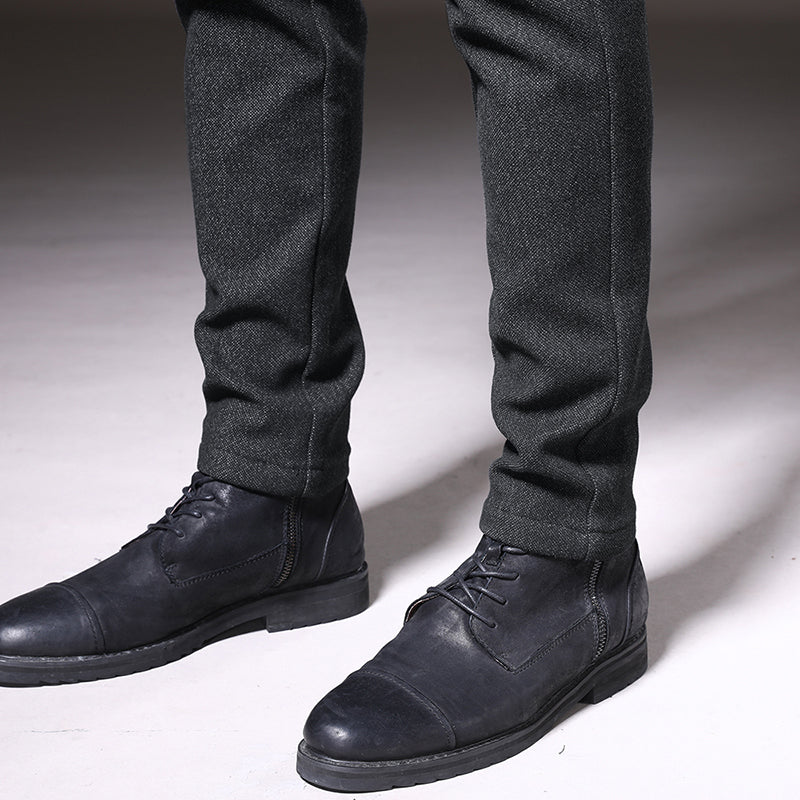 Pantalón vestir hombre elástico slim fit estilo elegante