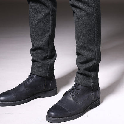 Pantalón vestir hombre elástico slim fit estilo elegante