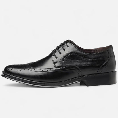 Zapatos Formales Hombre Estilo Inglés Perforado