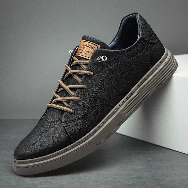 Zapatillas Oxford Hombre de Cuero Clásicas