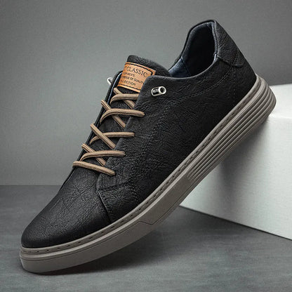Zapatillas Oxford Hombre de Cuero Clásicas