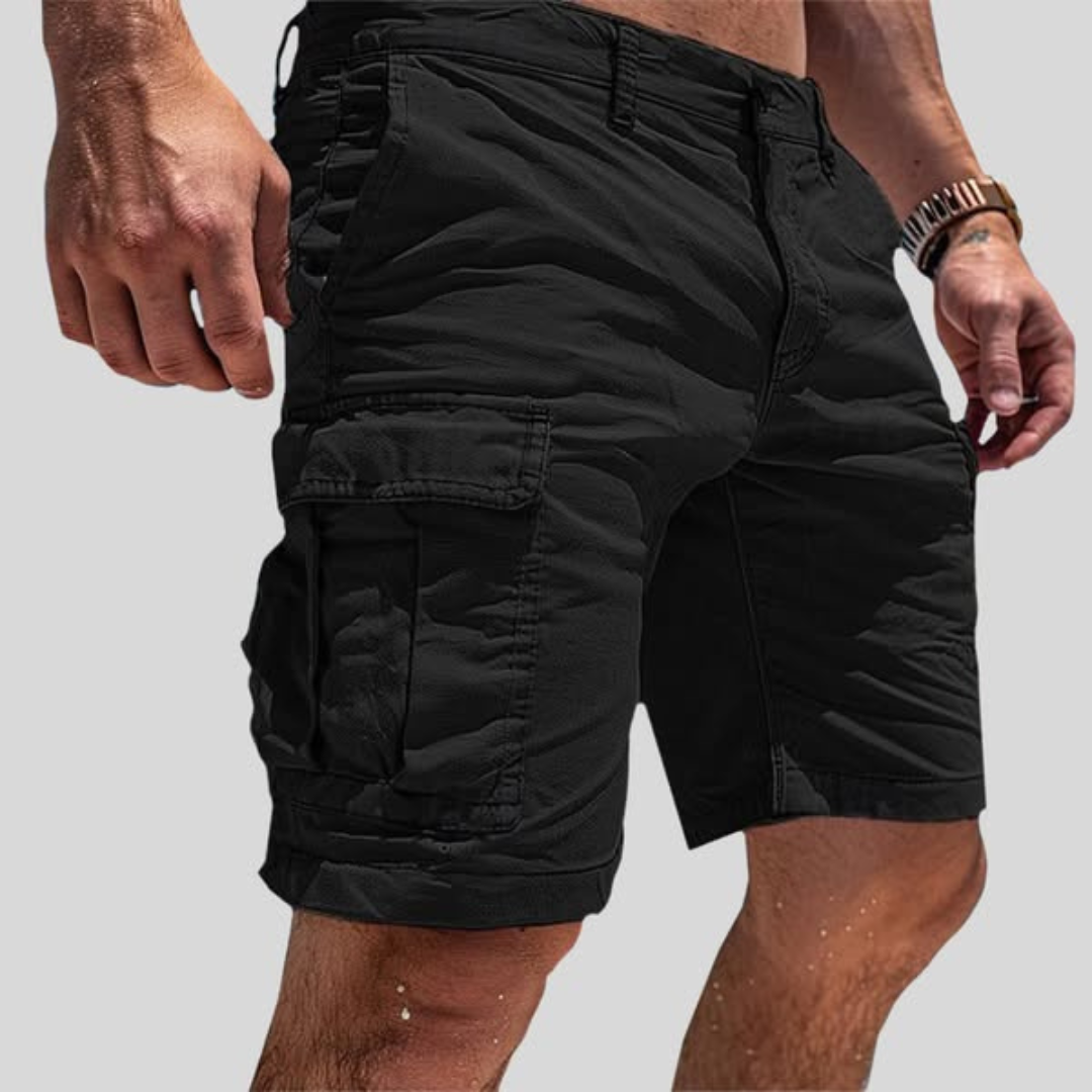 Bermudas cargo hombre Algodón Corte relajado