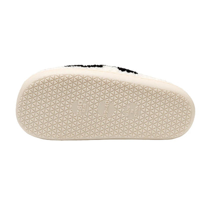 Zapatillas Mujer de Forro Polar con Estampado Ajuste Cómodo