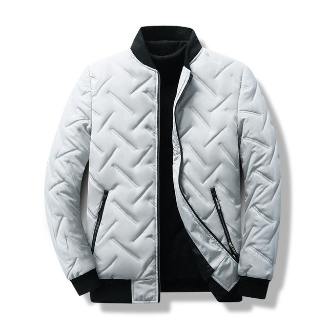Chaqueta Bomber Hombre Estilo Clásico Ajuste Regular - Mavetta