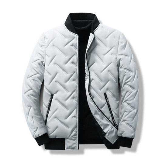 Chaqueta Bomber Hombre Estilo Clásico Ajuste Regular - Mavetta