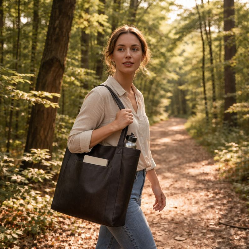 Bolso Tote Mujer de Cuero Gran Capacidad