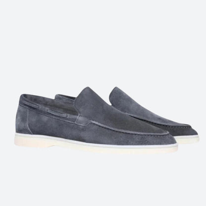 Mocasines Hombre de Piel Sin Cordones Diseño Clásico