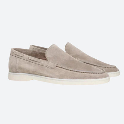 Mocasines Hombre de Piel Sin Cordones Diseño Clásico