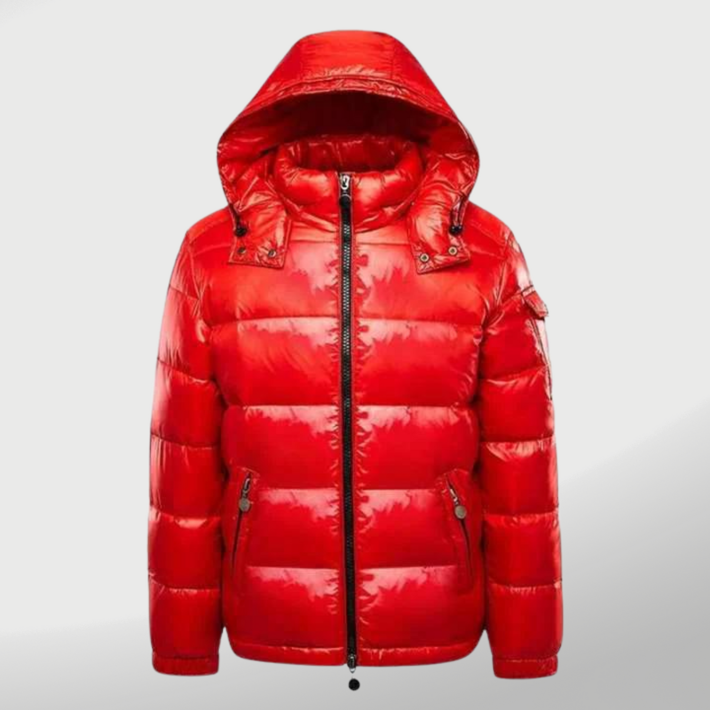 Abrigo Mujer Acolchado Impermeable Corte Ajustado